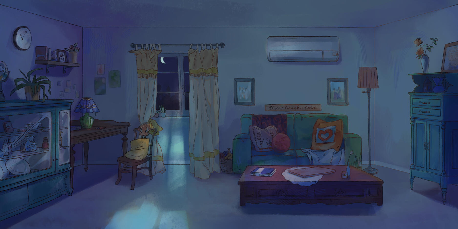 night iteration of Blehblades background