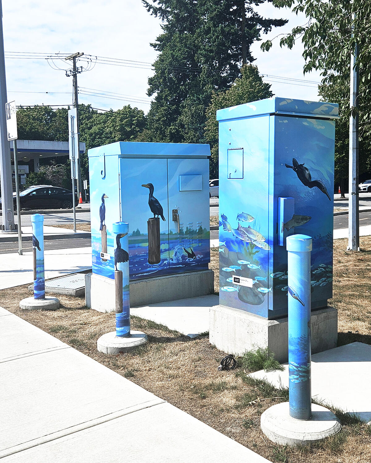 Utility Box Wrap, for city of Richmond