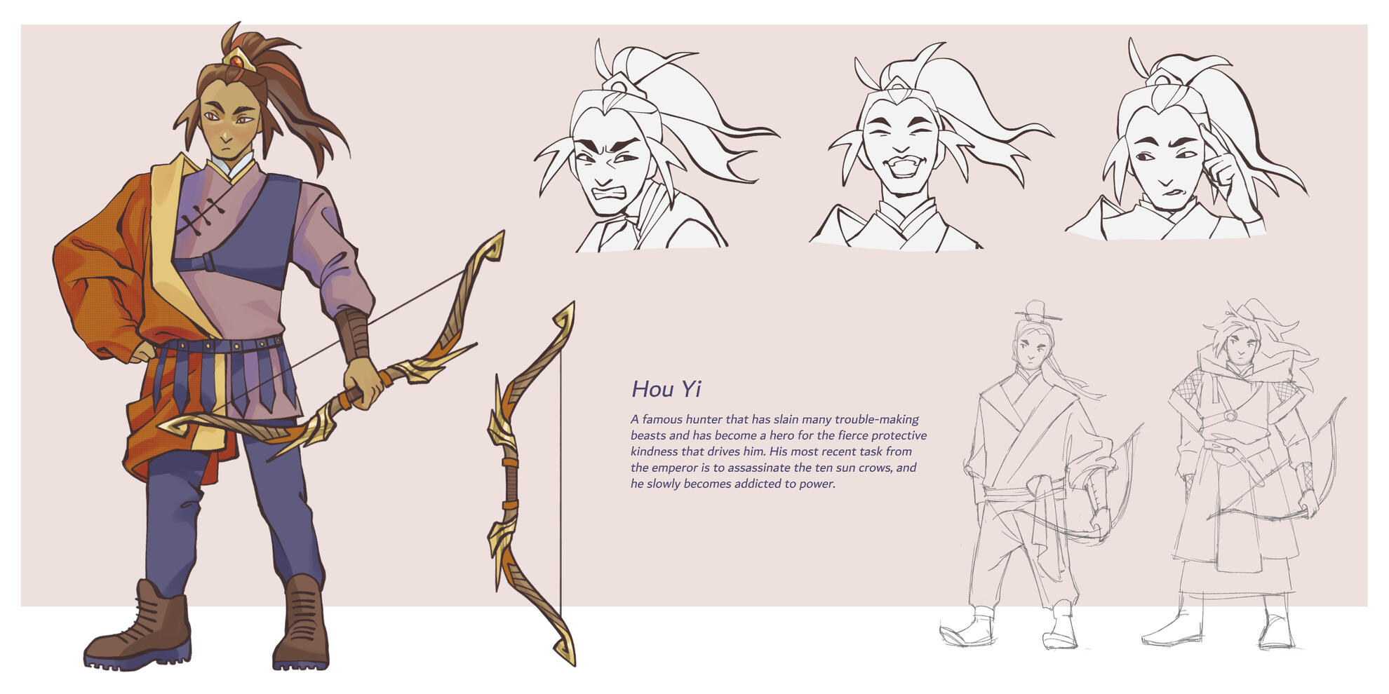 Hou Yi character sheet