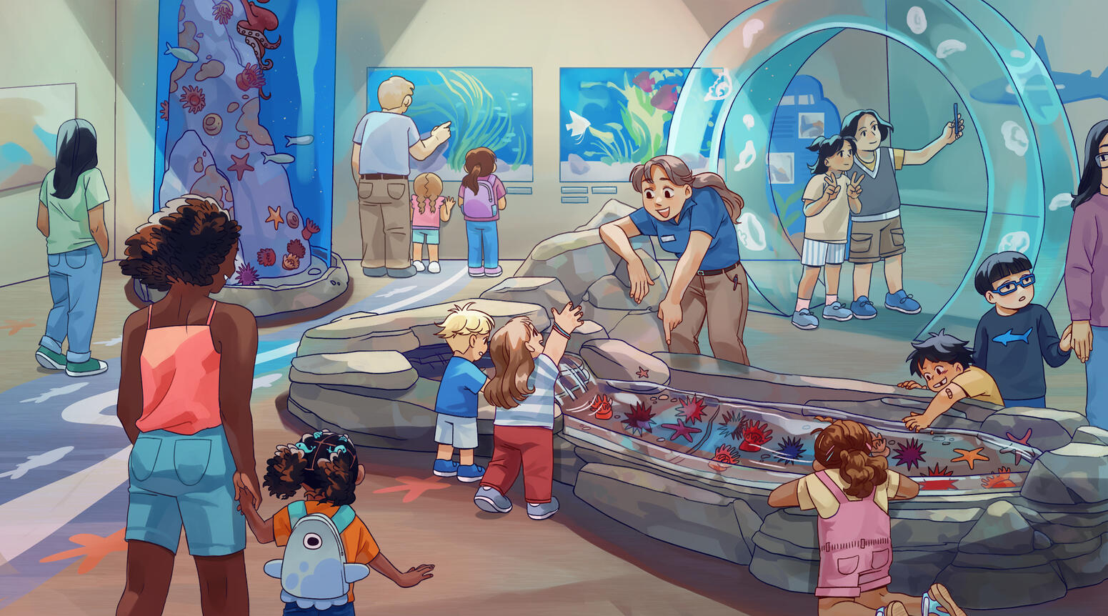 aquarium trip